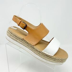 Soludos Women's Slingback Espadrille Style Sandals Size 10 Casual Summer